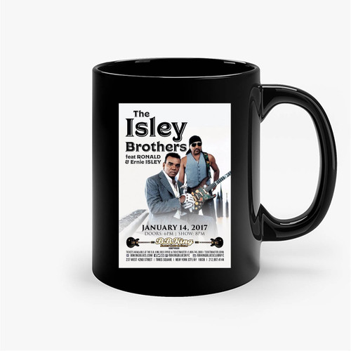 Isley Brothers 2017 New York Concert Tour Ceramic Mug