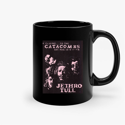 Jethro Tull Original Concert Ceramic Mug