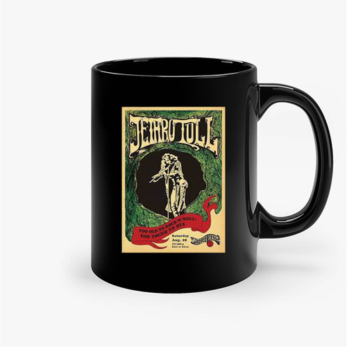 Jethro Tull Rock Band Art Ceramic Mug