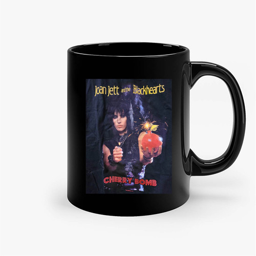 Joan Jett And The Blackhearts Cherry Bomb Ceramic Mug