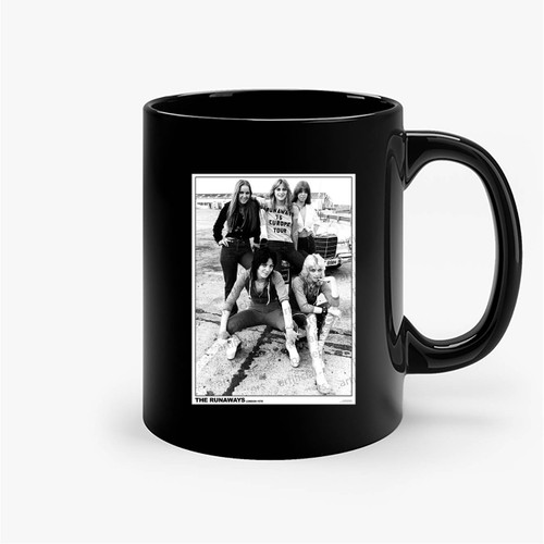Joan Jett And The Runaways London 1976 Ceramic Mug