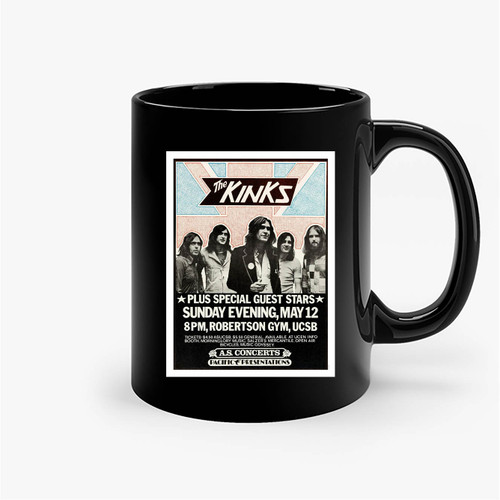 Kinks Concert Ceramic Mug