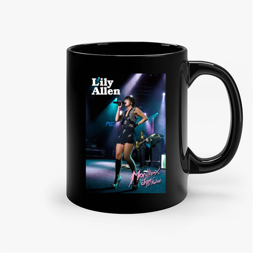 Lily Allen Montreux 2009 Ceramic Mug
