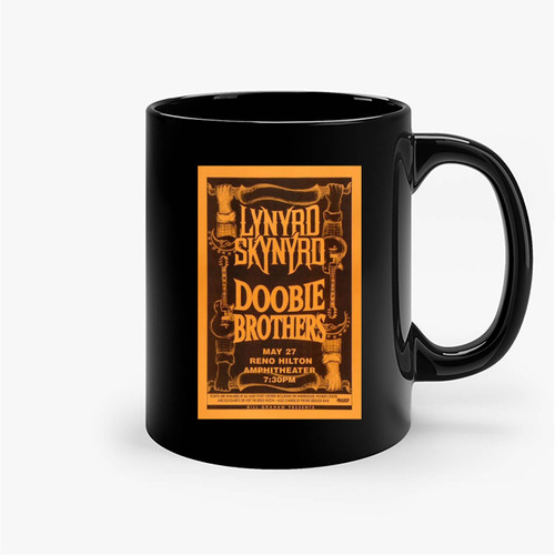 Lynyrd Skynyrd Vintage Concert Ceramic Mug