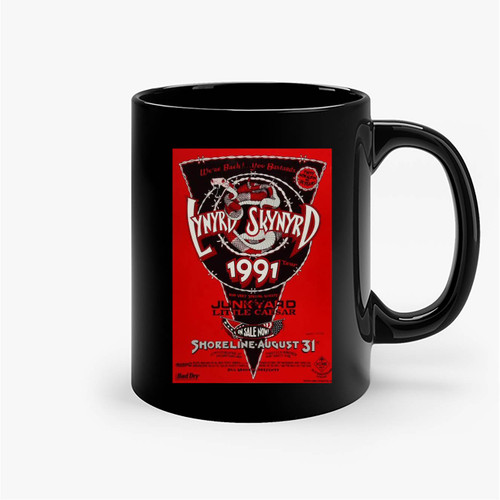 Lynyrd Skynyrd Vintage Concert 1 Ceramic Mug