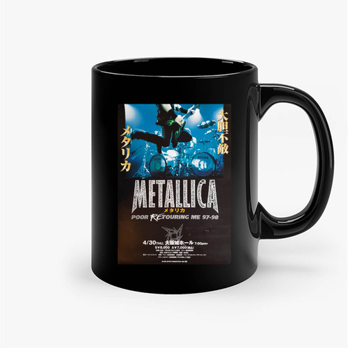 Metallica 1998 Ceramic Mug