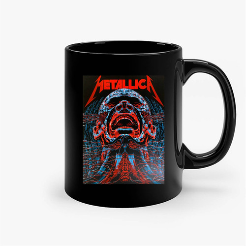Metallica 2008 Ken Taylor 1 Ceramic Mug