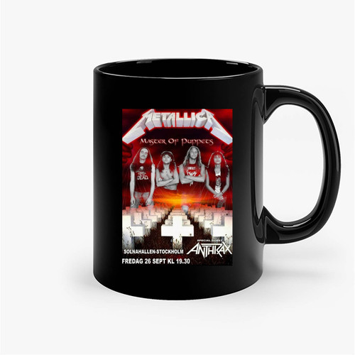 Metallica Concert 6 Ceramic Mug