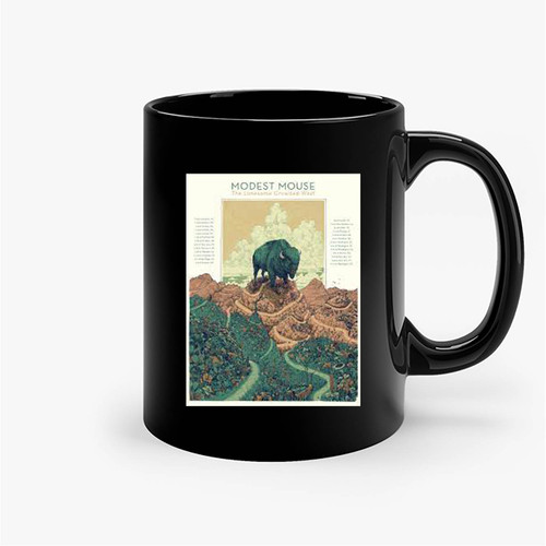 Modest Mouse The Lonesome Crowded West Tour 22 Ceramic Mug