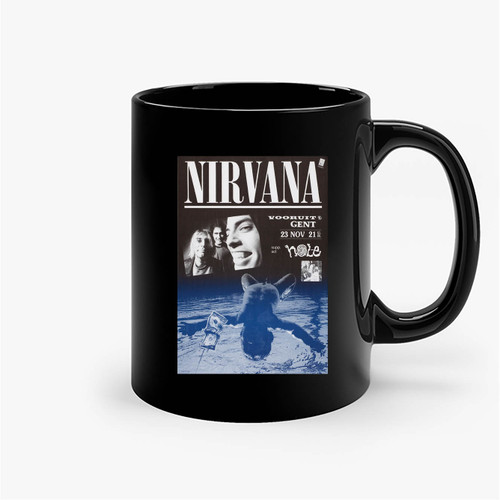 Nirvana Hole Belgium Concert Ceramic Mug