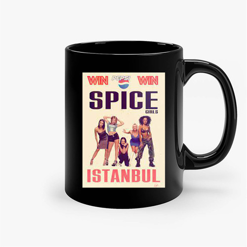 Pepsi Music Spice Girls 1997 Istanbul Concert Ceramic Mug