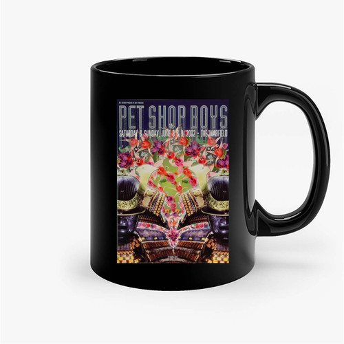 Pet Shop Boys Vintage Concert Ceramic Mug