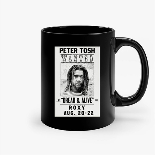 Peter Tosh Roxy Concert Ceramic Mug