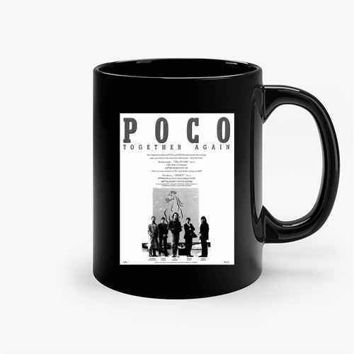 Poco Reunion And Legacy Album And Tour 1989-1991 Ceramic Mug