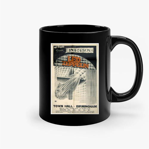Rare Rock And Roll Concert S Ceramic Mug