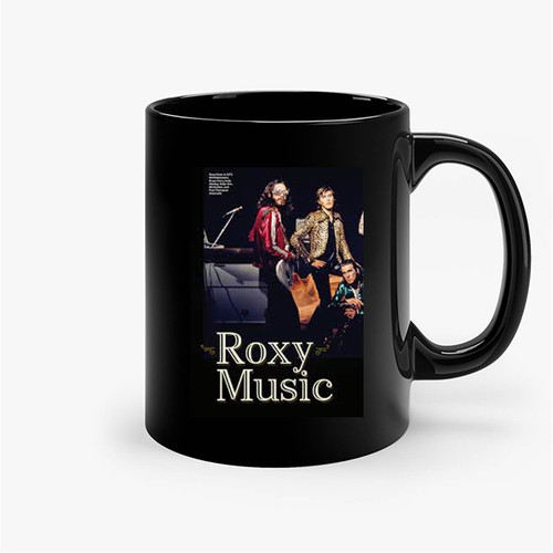Roxy Music In 1972 Ceramic Mug