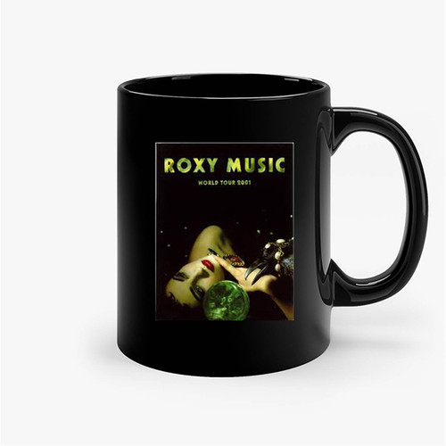 Roxy Music World Tour 2001 Uk Concert Ceramic Mug