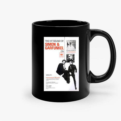 Simon And Garfunkel 1966 Uk Ceramic Mug