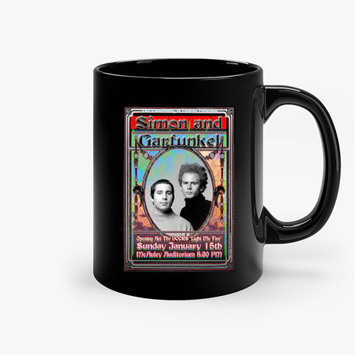 Simon And Garfunkel Concert Ceramic Mug