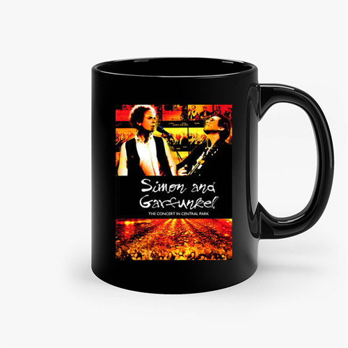 Simon And Garfunkel The Concert In Central Park Ceramic Mug