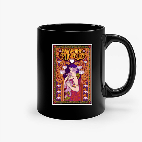 Smashing Pumpkins Art Nouveau Concert Ceramic Mug