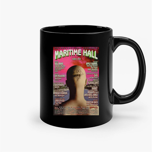 Soul Brains Vintage Concert Ceramic Mug