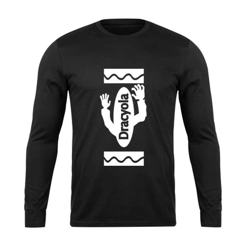Dracyola Crayon Hallowen Long Sleeve T-Shirt