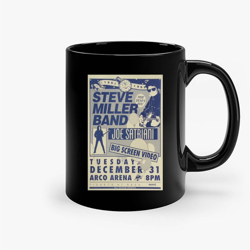 Steve Miller Band Vintage Concert 3 Ceramic Mug