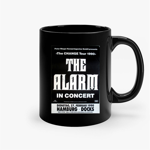 The Alarm 1990 Plakat In Concert The Change Tour Ceramic Mug