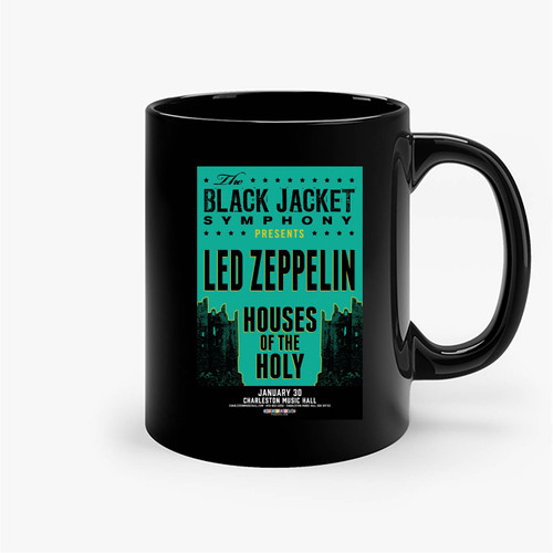 The Black Jacket Symphony Presents Led Zeppelins House Of The Holy Ceramic Mug