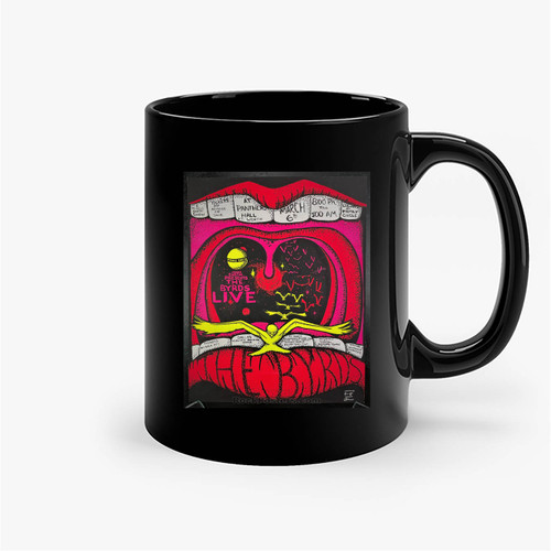 The Byrds Panther Hall 1970 Ceramic Mug