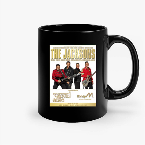 The Jacksons Kool & The Gang Boney M Ceramic Mug