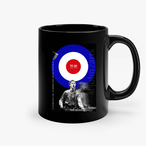 The Jam Paul Weller Final Tour 1982 Ceramic Mug