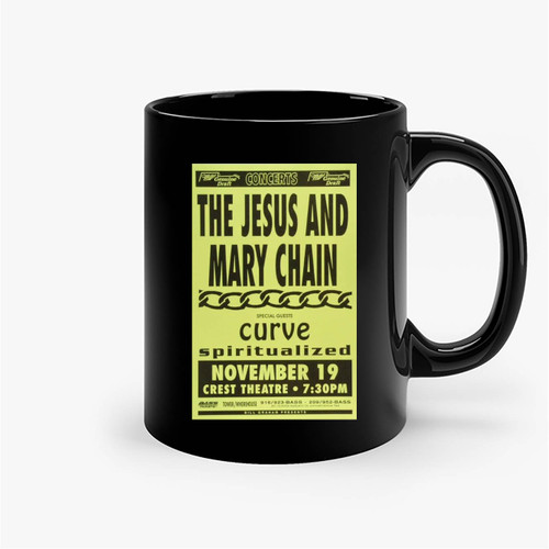 The Jesus & Mary Chain Vintage Concert Ceramic Mug