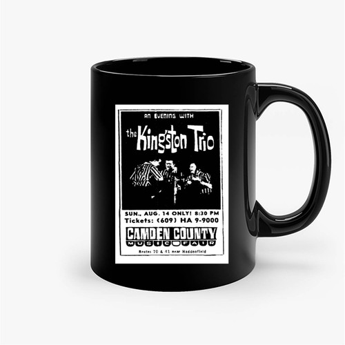 The Kingston Trio Concert & Tour History Ceramic Mug
