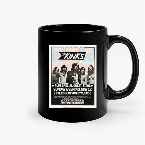 The Kinks Santa Barbara Concert Ceramic Mug