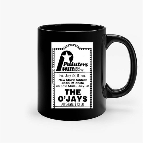 The O'Jays Concert And Tour History Ceramic Mug