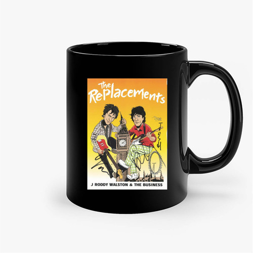 The Replacements Autographed Concert Ceramic Mug