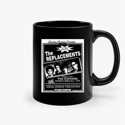 The Replacements The Connells At Tower Theater Upper Darby Pennsylvania United States Ceramic Mug