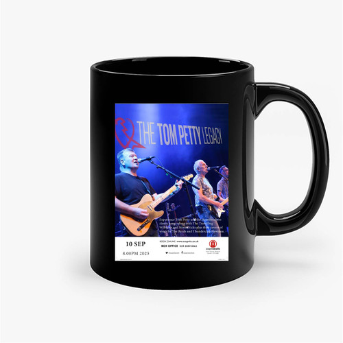 Tom Petty Legacy In Concert Cardiff Wales Ceramic Mug