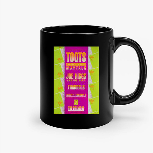 Toots & The Maytals Vintage Concert Ceramic Mug