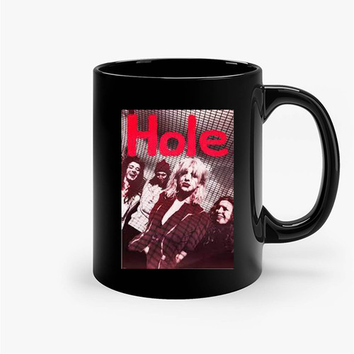 Vintage Hole Courtney Love Alternative Rock Band Ceramic Mug