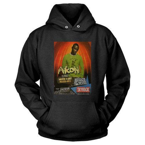 2008 Advertising Skyrock Radio Ad Concert Akon  Hoodie