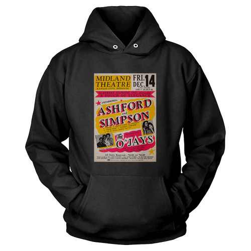 Ashford & Simpson O'Jays 1984 Kansas City Concert  Hoodie