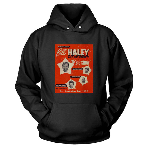 Bill Haley And The Comets The Platters Lavern Baker Big Joe Turner Freddie Bell And The Bell Boys Australian Tour 1957  Hoodie
