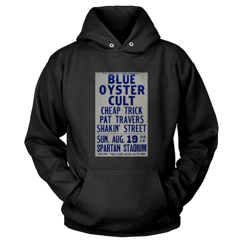 Blue Oyster Cult Vintage Concert  Hoodie