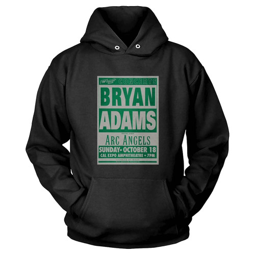 Bryan Adams Vintage Concert 2  Hoodie