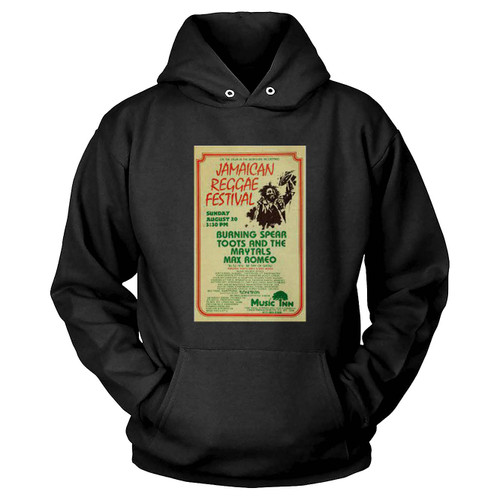 Burning Spear Toots & The Maytals 1978 Lenox Concert  Hoodie