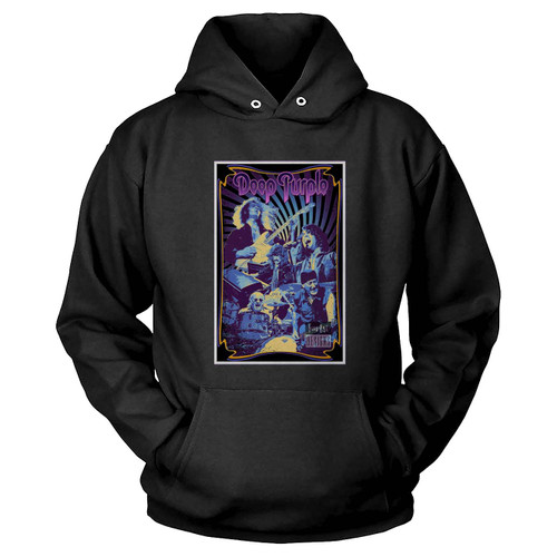 Deep Purple Illustration Deep Purple Vintage  Hoodie