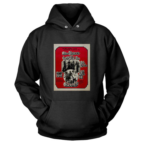 Earth Wind Fire Ohio Players 1973 Rutgers University Concert  Hoodie